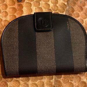 Fendi Vintage Pequin Wallet